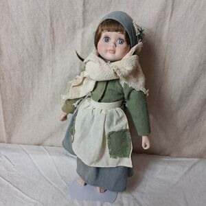 House of Lloyd Little Match Girl 15" Porcelain Doll